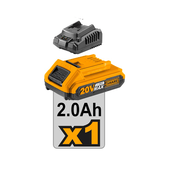 Machine vibrante pour carrelage 20V 1Batterie 125mm - image 5