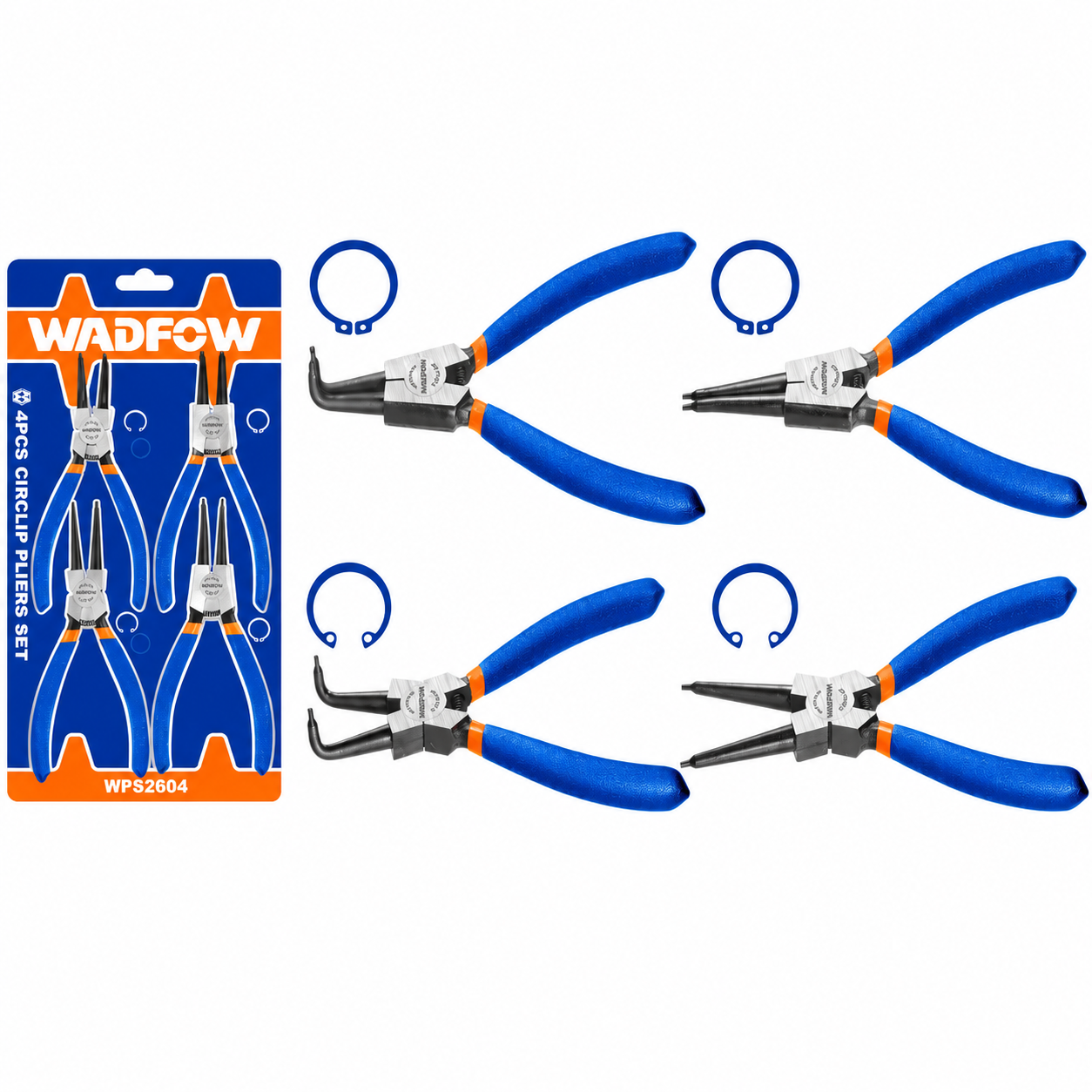 Jeu de 4 Pinces à Circlips