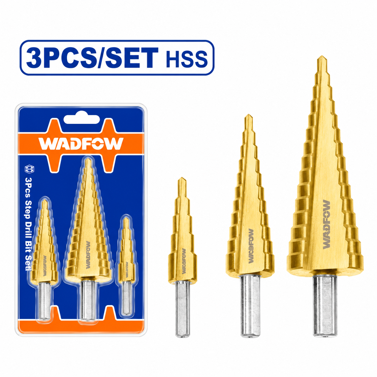 Jeu de 3 Forets Étagés HSS