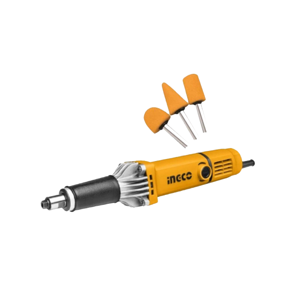 Meuleuse droite 6mm 400w + 3 accessoires - image 5