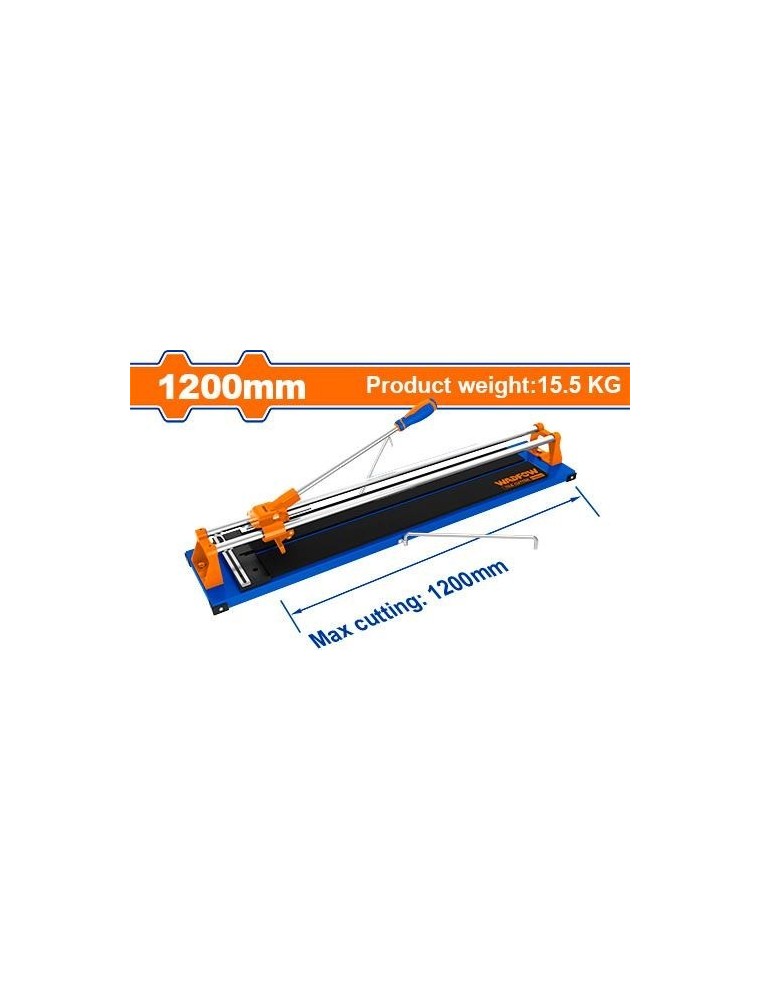 1200mm x 14mm Manual Tile Cutter - image 2