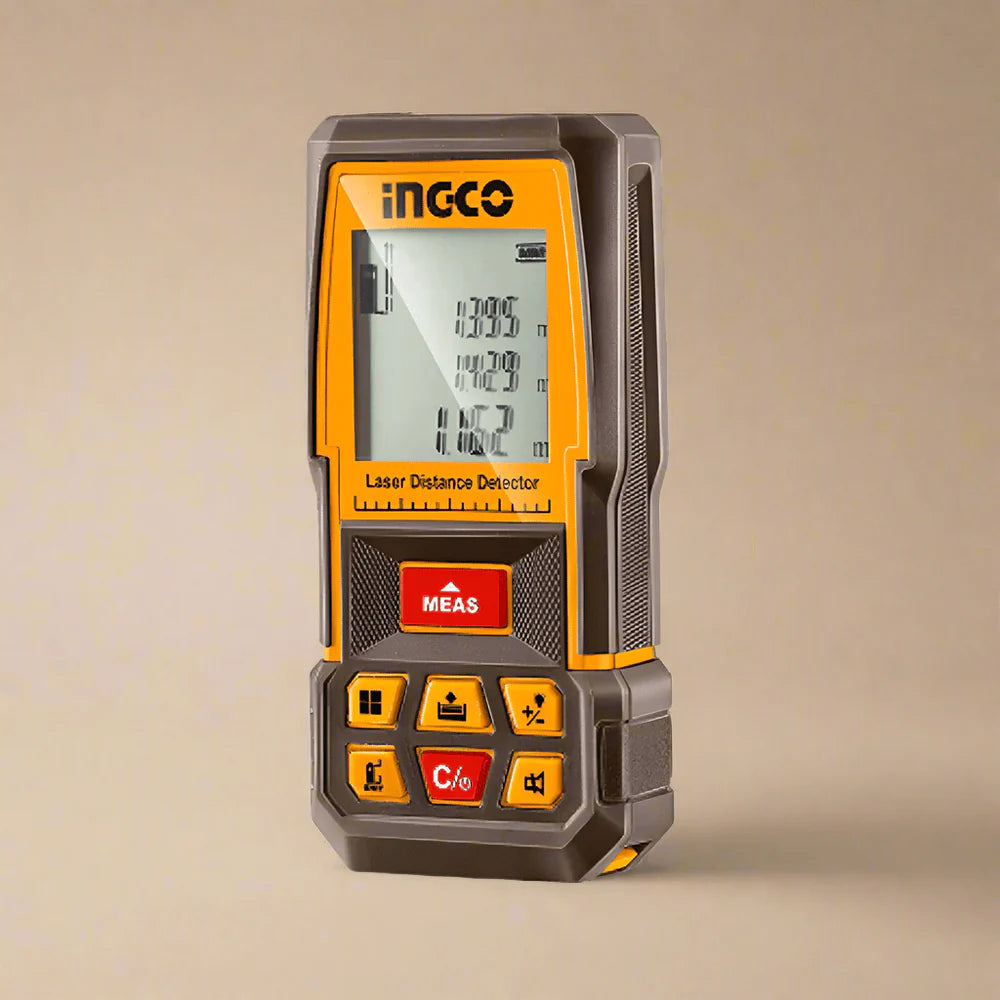 Télémètre laser numérique 50m – Ingco HLDD0508