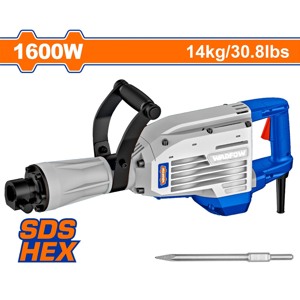 Demolition Breaker | Jack Hammer 1600W with 1pc x SDS Chisel