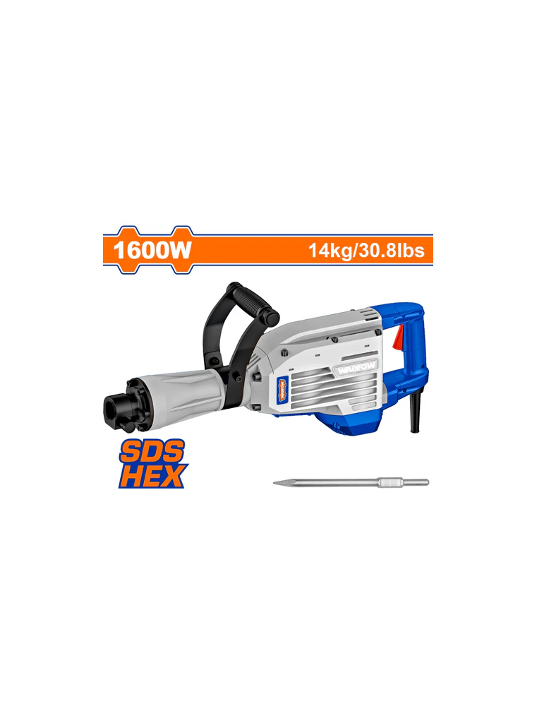 Demolition Breaker | Jack Hammer 1600W with 1pc x SDS Chisel - image 2