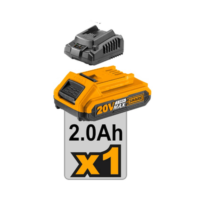 Machine vibrante pour carrelage 20V 1Batterie 125mm - image 5