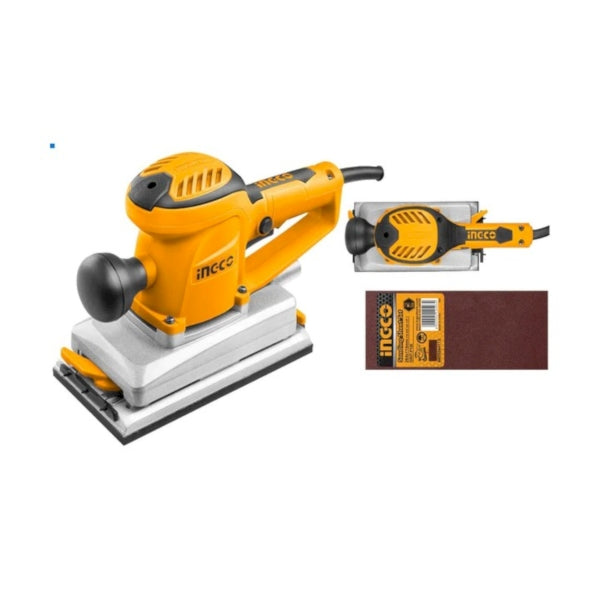 Ponceuse vibrante 110mmx220mm + 5 papiers abrasifs - image 3