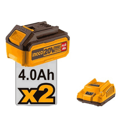 Pack valise 5 machines industrielles 20V 4Ah + Acc - image 5