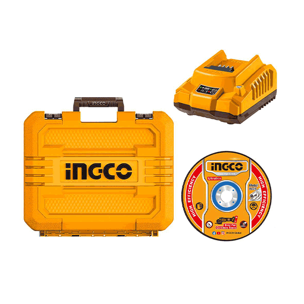 "Pack 2 Machine Meuleuse /Visseusseuse 20 V +10Accessoires Ingco" - image 5