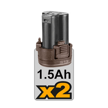 Visseuse à percussion 12V sans fil 2Batt Coniques - image 3