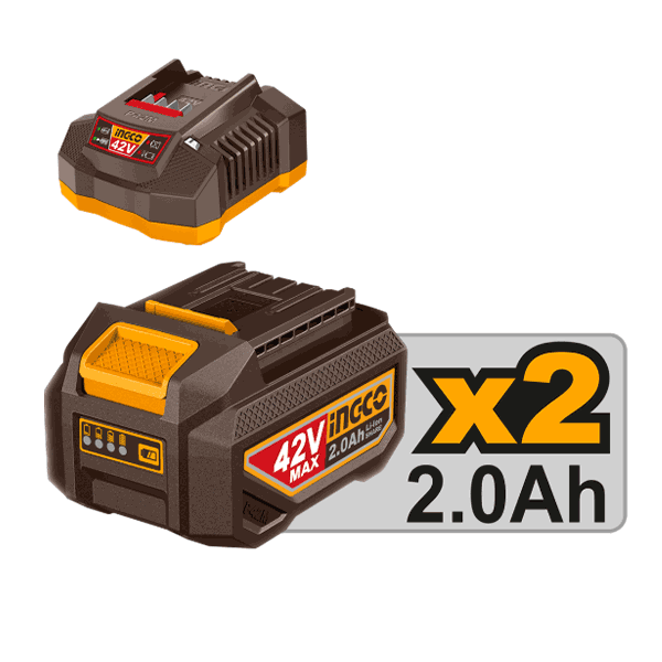Marteau Perforateur Sans Charbons 26Mm 42V Avec 2Batt 2Ah Et 1 Chargeur - image 3