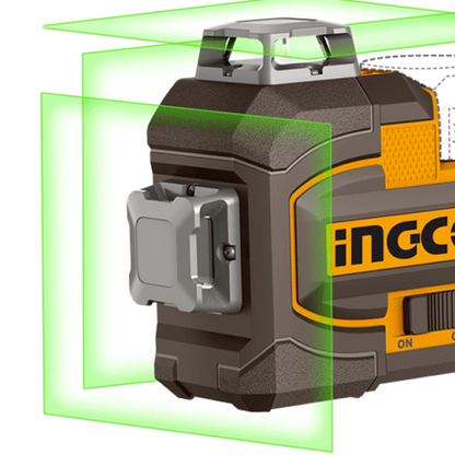 Niveau laser à Batteries 16V à nivellement automatique à faisceau vert 3D - image 2