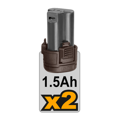 Perceuse Visseuse A Percussion 12V 20Nm +2 Batteries 1.5Ah Ingco - image 4