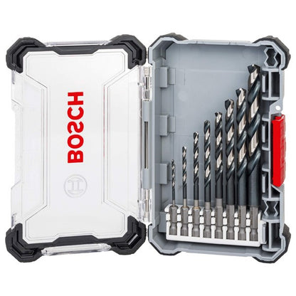 Set de 8 forets à metaux - HSS Impact Control 2,3,4,5,6,7,8,10 mm