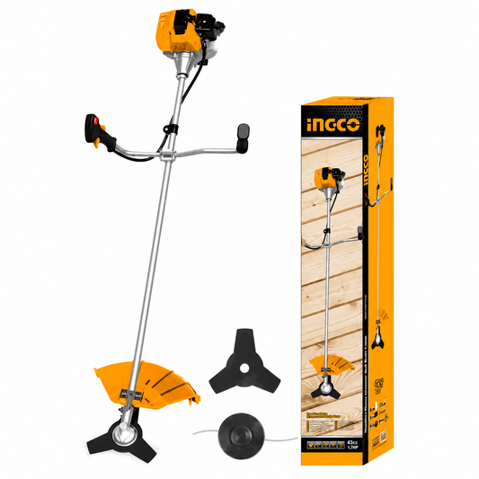 Débroussailleuse Thermique 2 HP – Moteur 42,7 cc, 2 en 1 Coupe-Bordures