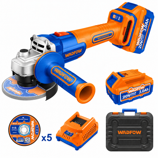 Meuleuse d’Angle Sans Fil 20V Brushless
