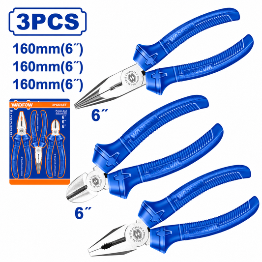 Ensemble de 3 pinces