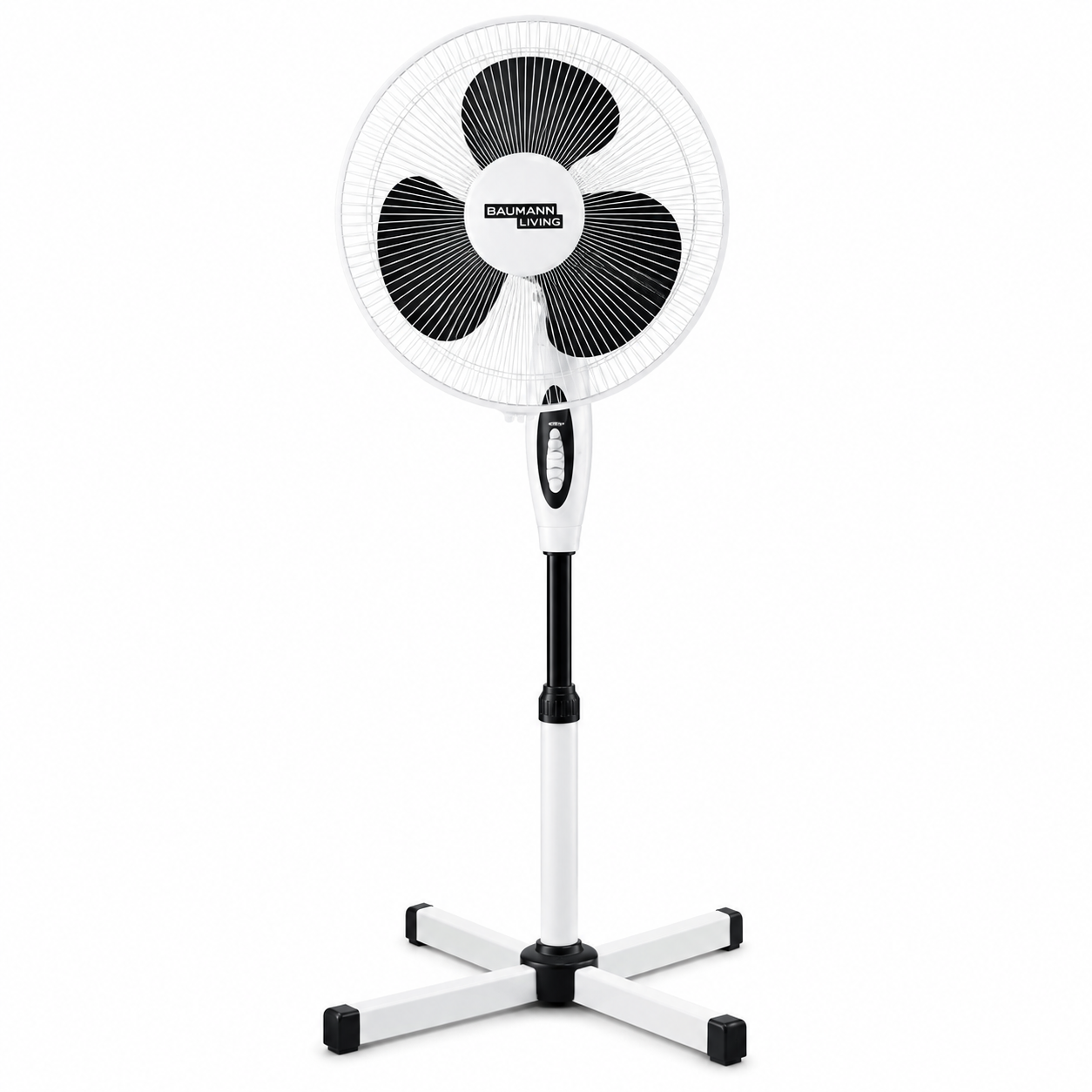 VENTILATEUR SUR PIED 16’’ Fraîcheur puissante, confort au quotidien