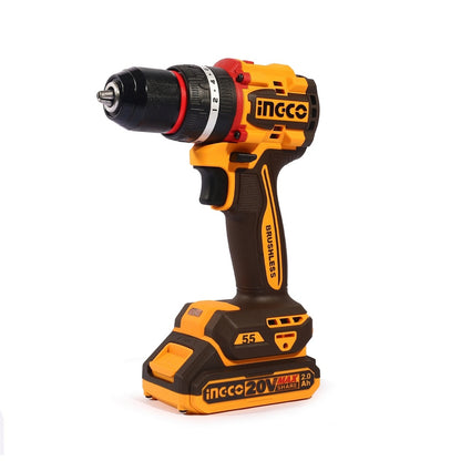 Perceuse-visseuse sans fil Brushless 20V – 55Nm