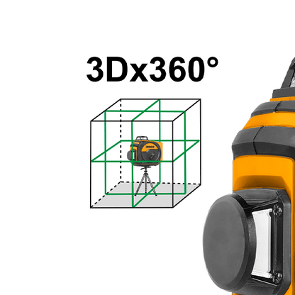 Niveau laser à nivellement automatique à faisceau vert 3D - image 5