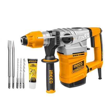 Marteau perforateur sds plus 1800w 36mm avec variateur de vitesse + 5 access - image 2