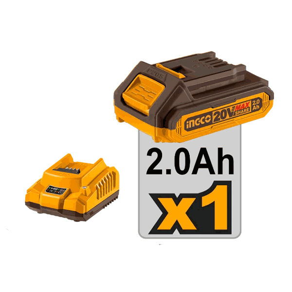 Malette Meuleuse 76mm 20V 1Batt 7discs - image 4