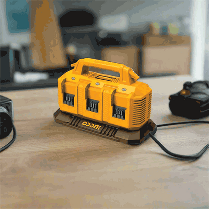 Chargeur à batteries 20V 4Ah 6ports - image 4