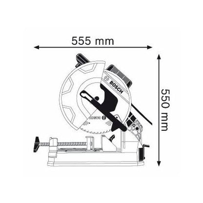 Scie tronçonneuse à métaux 2000w - image 3