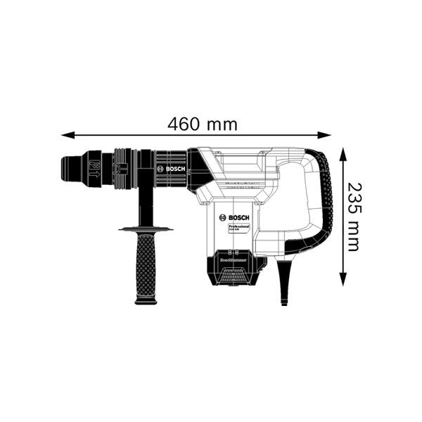 Marteau-piqueur sds max 1100w - image 2