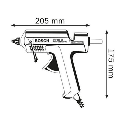 Pistolet à colle 500w - image 2