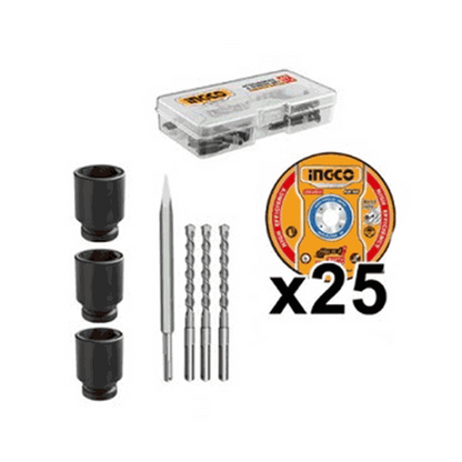 Pack valise 5 machines industrielles 20V 4Ah + Acc - image 3