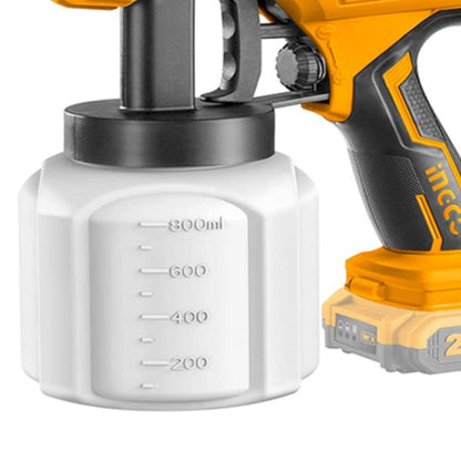 Pistolet à peinture sans fil 20v (batterie et chargeur non inclus) - image 5
