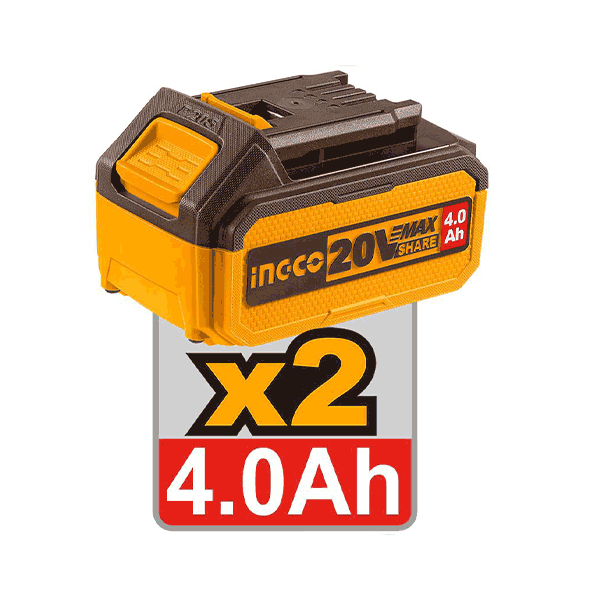Pack Visseuse 20V/Boulonneuse à choc20V/2Batteries - image 3