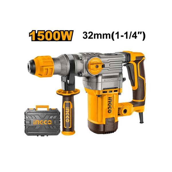 Marteau perforateur SDS Plus 1500W 32mm + 5 access - image 3
