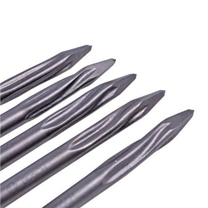 Jeu 5 burins sds plus pointu 250mm - image 5
