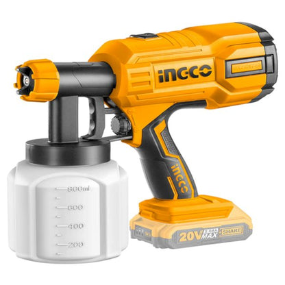 Pistolet à peinture sans fil 20v (batterie et chargeur non inclus) - image 4