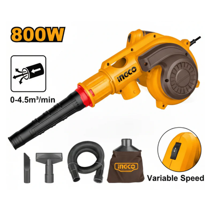 Souffleur‑aspirateur 800 W
