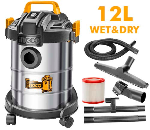 Aspirateur Eau & Poussière 12L