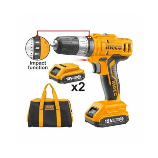 Visseuse perceuse à percussion 12v lithium-ion