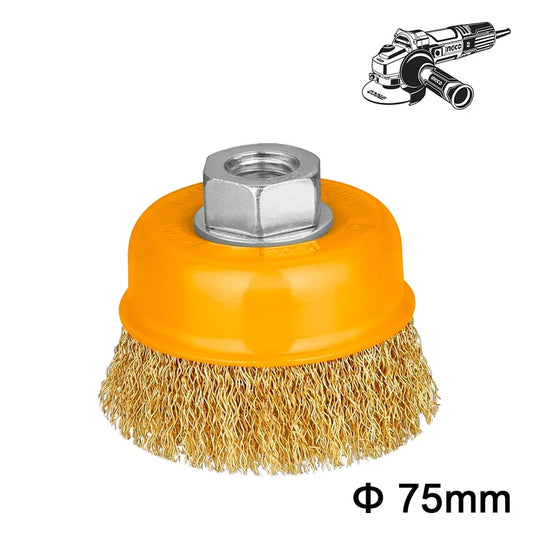 Brosse Circulaire Métallique 75 mm