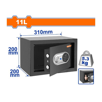 Coffre-Fort Électronique 11 Litres avec Code Numérique