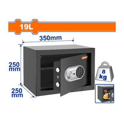Coffre-Fort Électronique  19 Litres avec Code Numérique