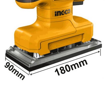Ponceuse vibrante 320W180mmx90mm + 5 papiers abrasifs - image 4