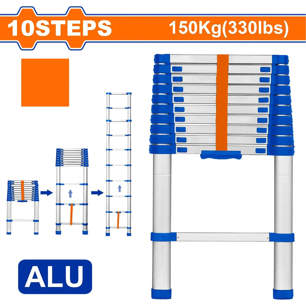 ECHELLE TELESCOPIQUE ALUMINIUM 3M – WADFOW
