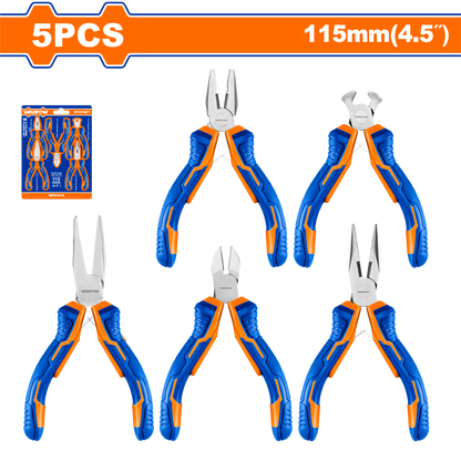 5 Pcs mini pliers set - image 2