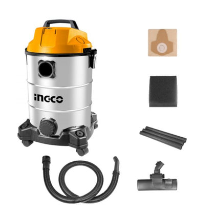 Aspirateur professionnel 1300w 30l