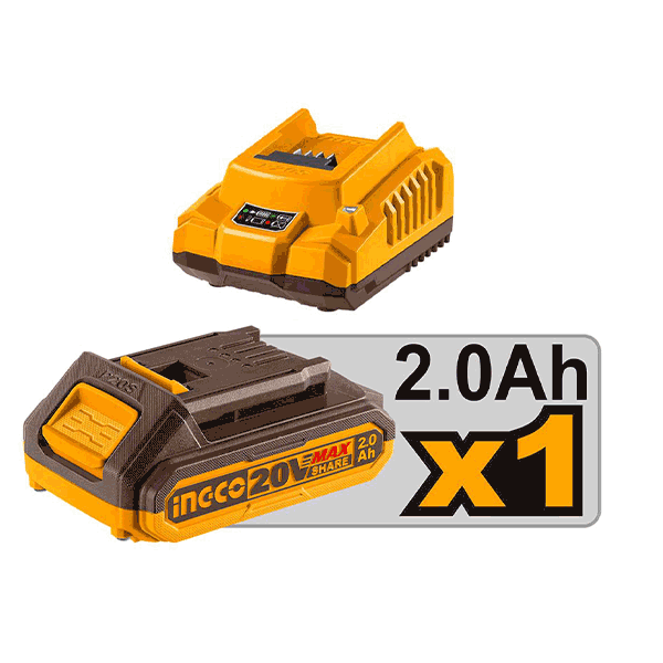Coffret visseuse 20V + 164 outils/accessoires - image 2