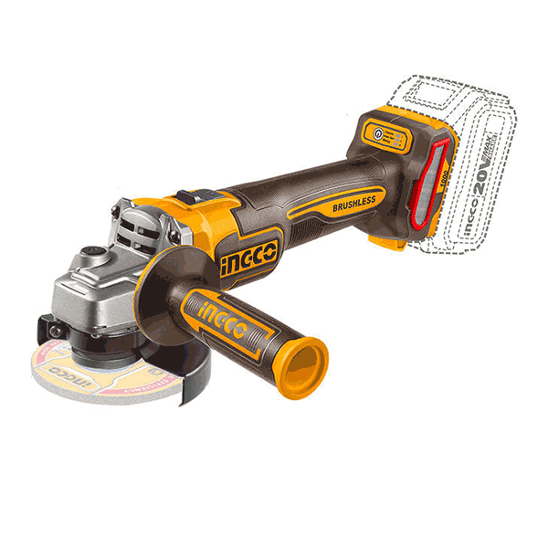 Meuleuse A Batterie 20V Brushless 115Mm 1000W 2 Batteries 4Ah - image 2