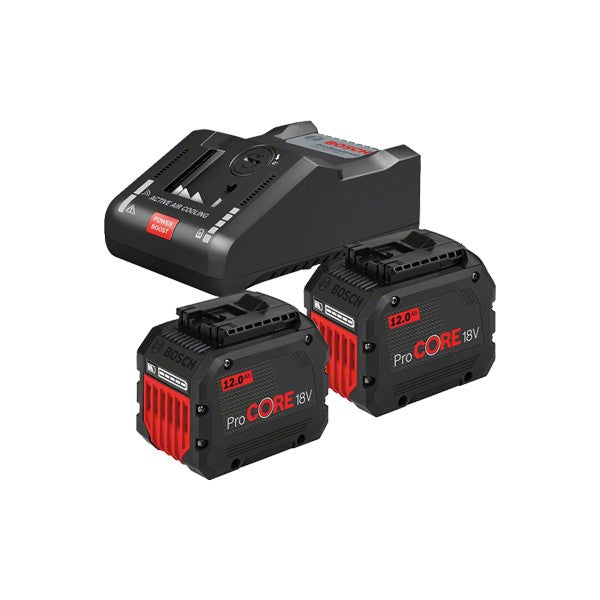 2 Batteries procore18v 12.0ah + gal 18v-160 c + gcy 42 professional - image 2