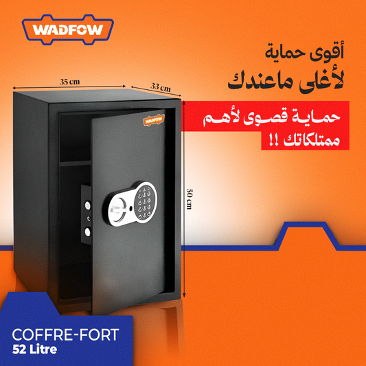 Coffre-Fort Électronique 52 Litres Premium