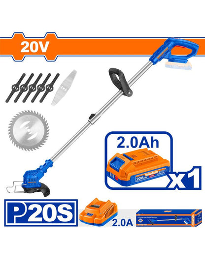 P20S/20V Lithium-Ion Cordless Grass Trimmer Weeder Lawn Mower WAD-CT - image 2